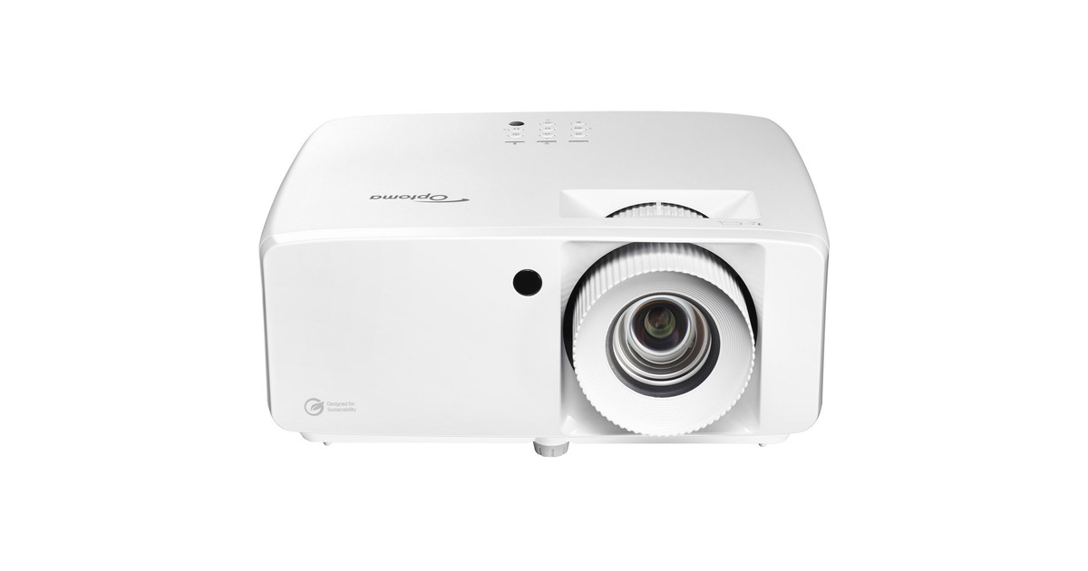 OptomaUHZ35 Compacte 4K UHD DLP-projector  (Wit, 3500 ANSI lumen)