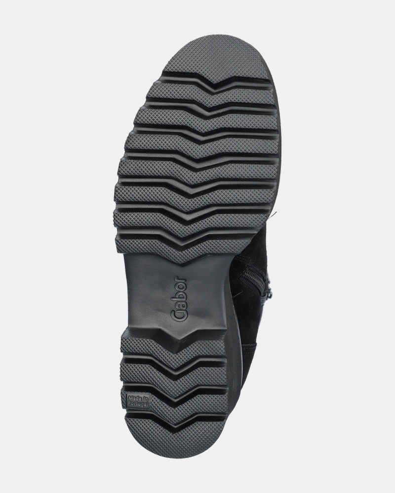 Gabor Rits- & gesloten boots  - zwart