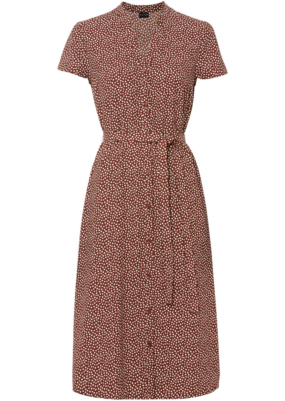 Robe-chemise à pois