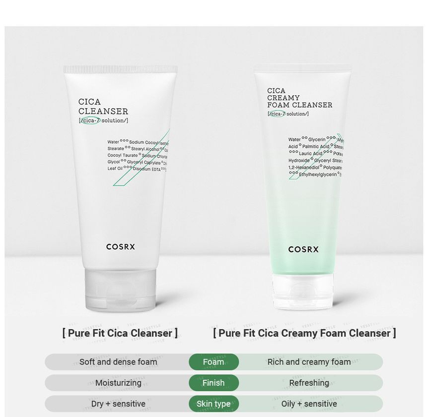 COSRX - Pure Fit Cica Romige Schuimreiniger