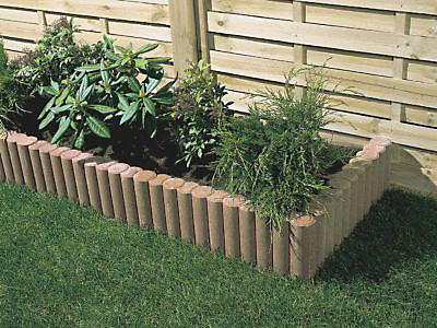 Bordure colonnade droite ton pierre 50 x 20 cm, ép.6,5 cm