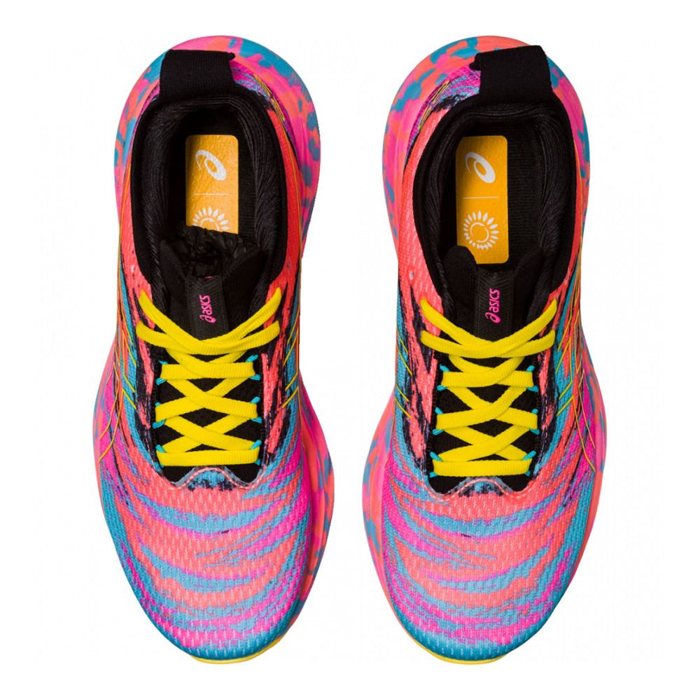 Asics GEL-NIMBUS 25 - Chaussures running Femme aquarium/vibrant yellow
