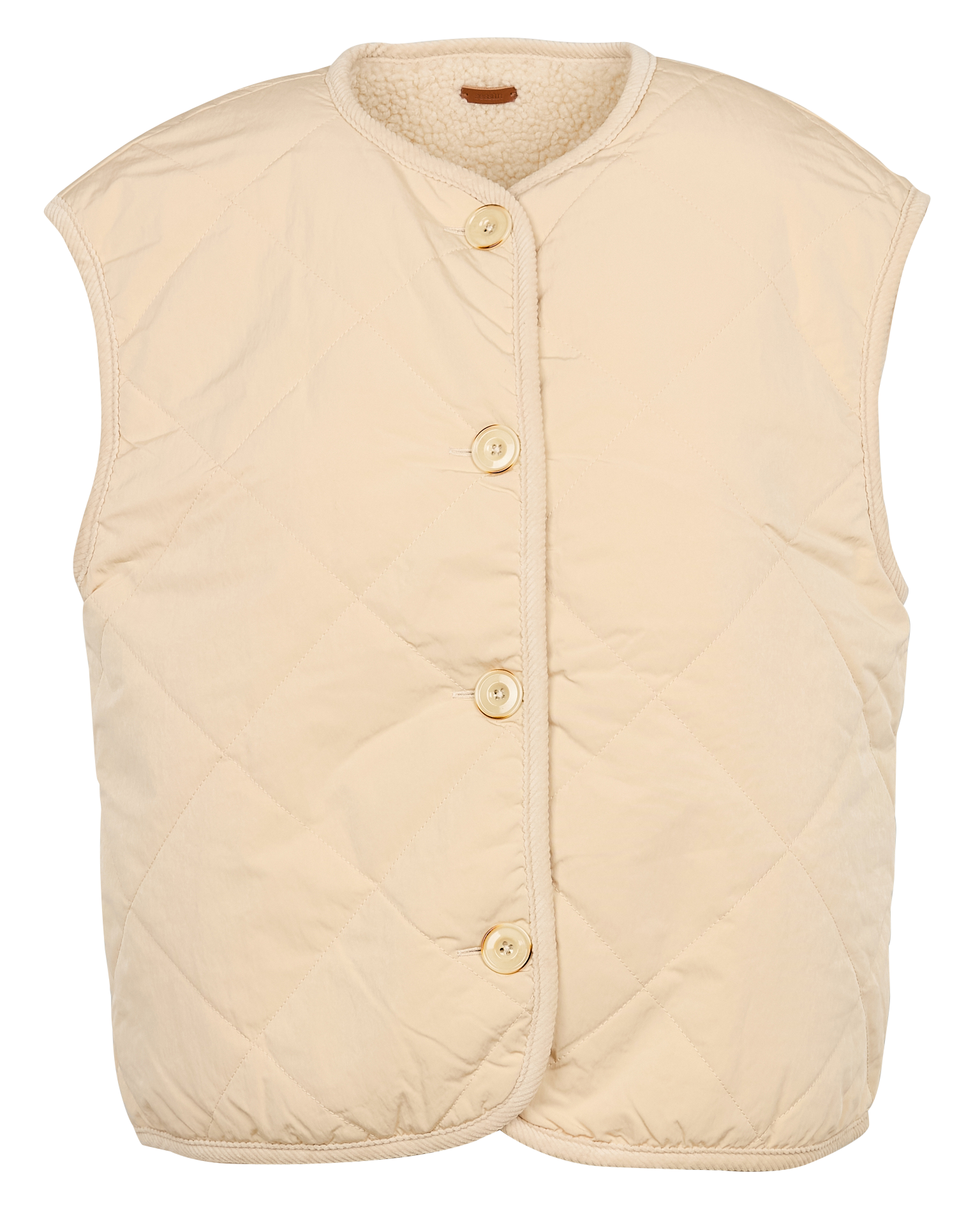 SNOWDONIA - Veste droite réversible | Beige