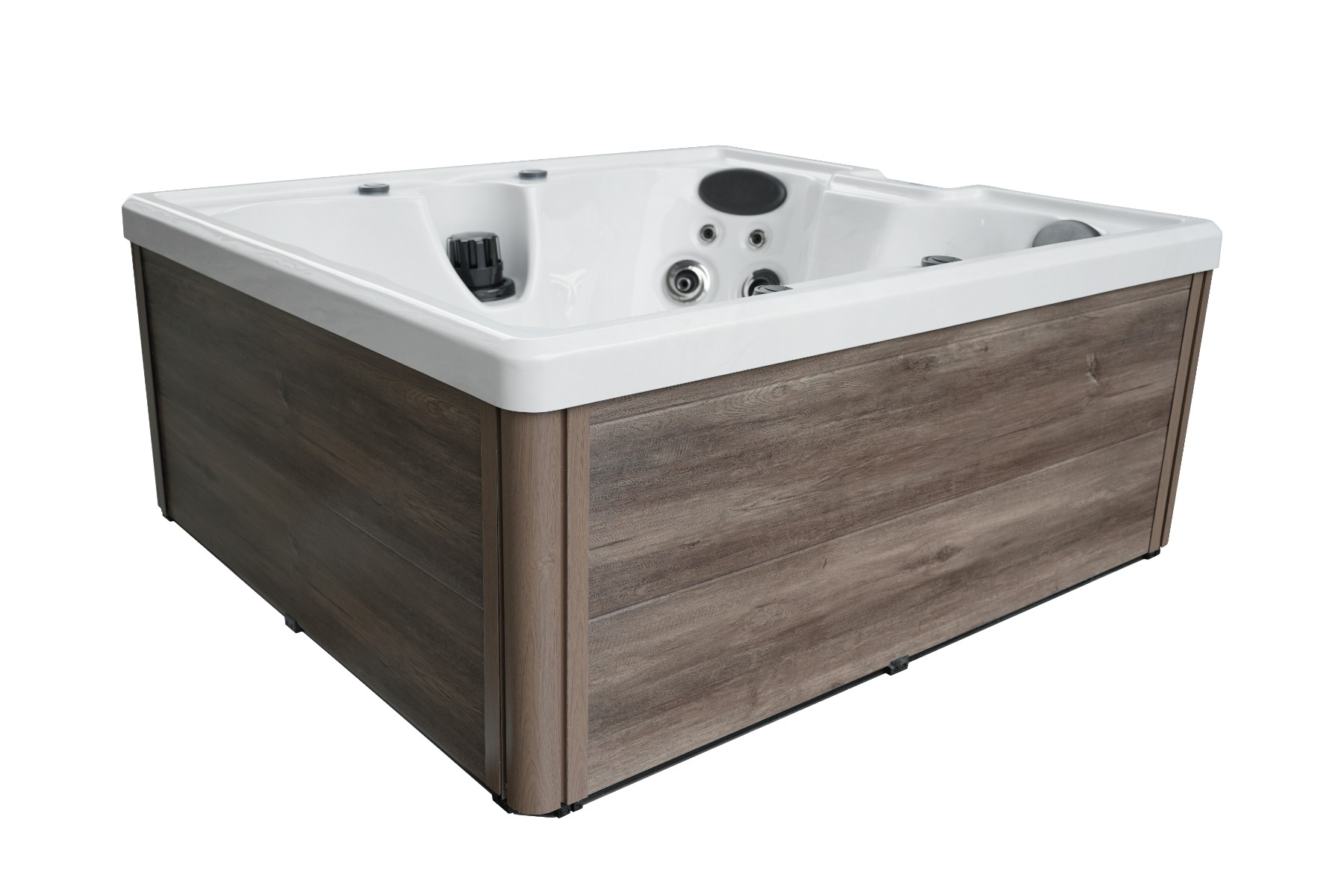 Badstuber Palermo outdoor whirlpool 4-persoons wit