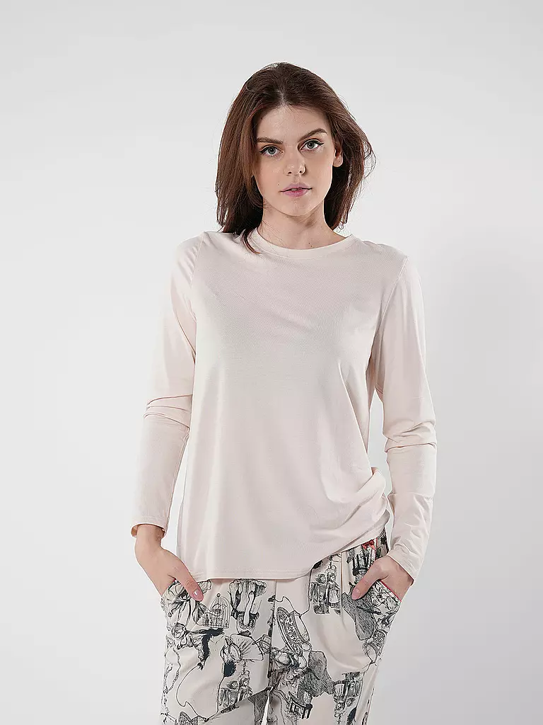SHORT STORIES Pyjamashirt creme