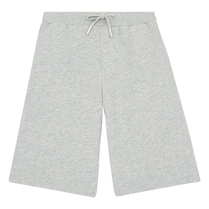SMALLABLE BASICS Short Garçon Coton Bio  | Gris chiné