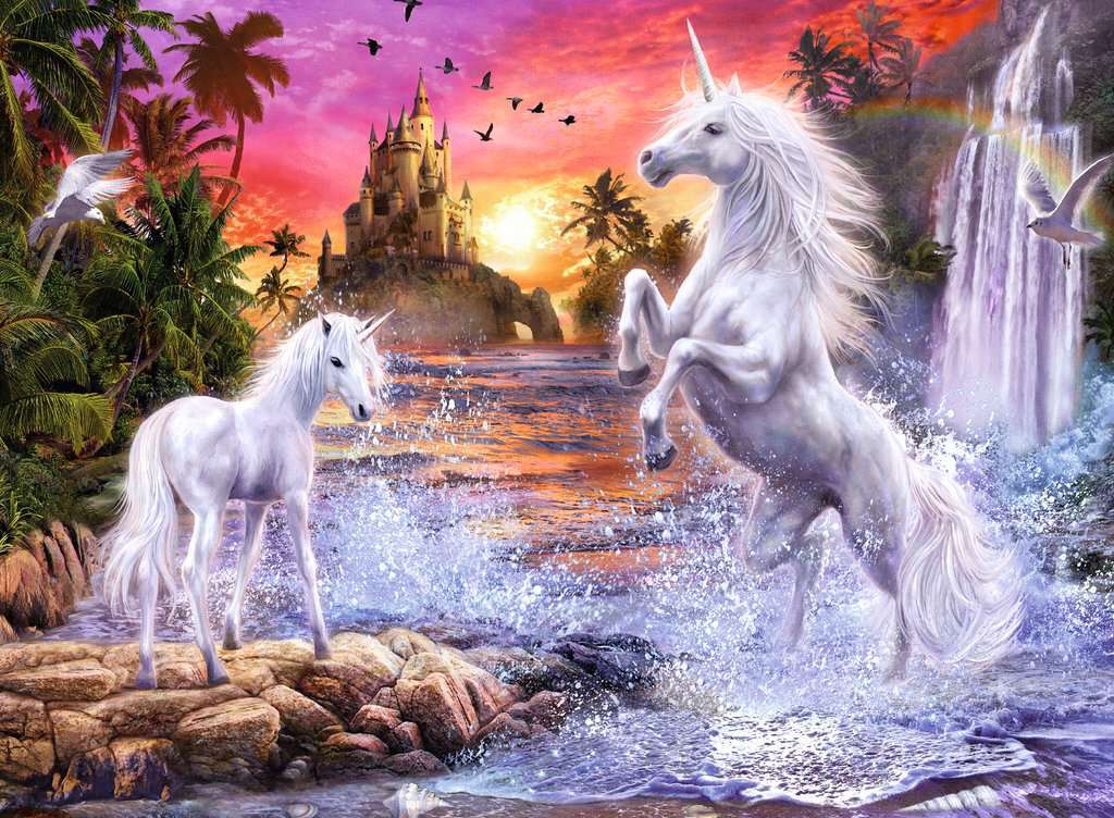 Ravensburger Spiel Einhörner am Fluss