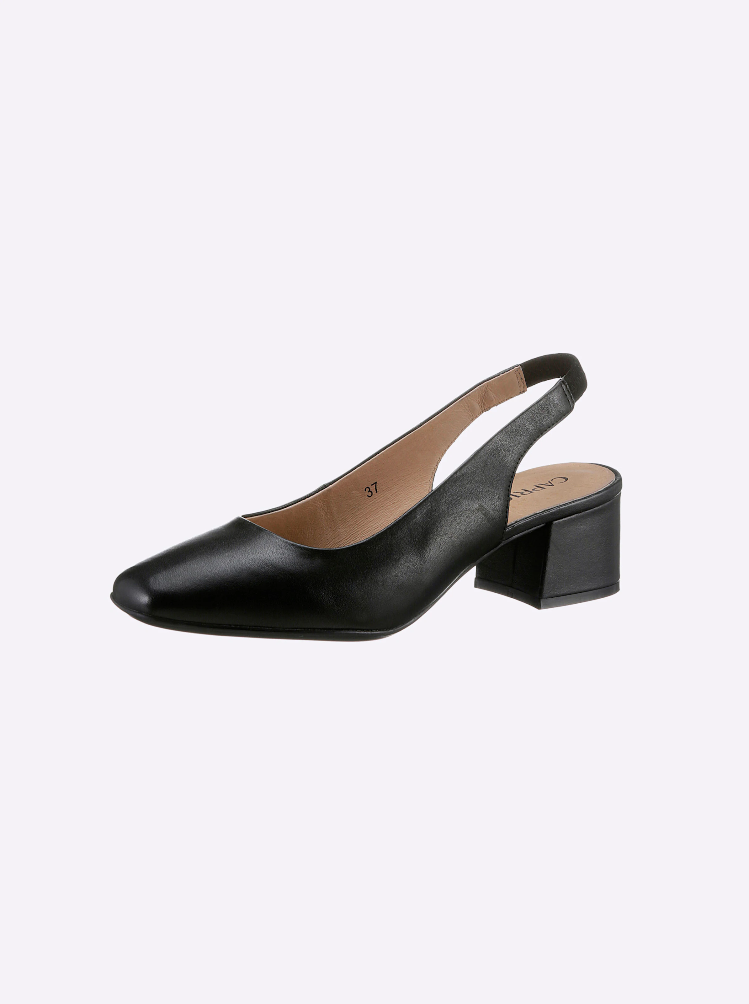 Caprice Slingpumps in schwarz