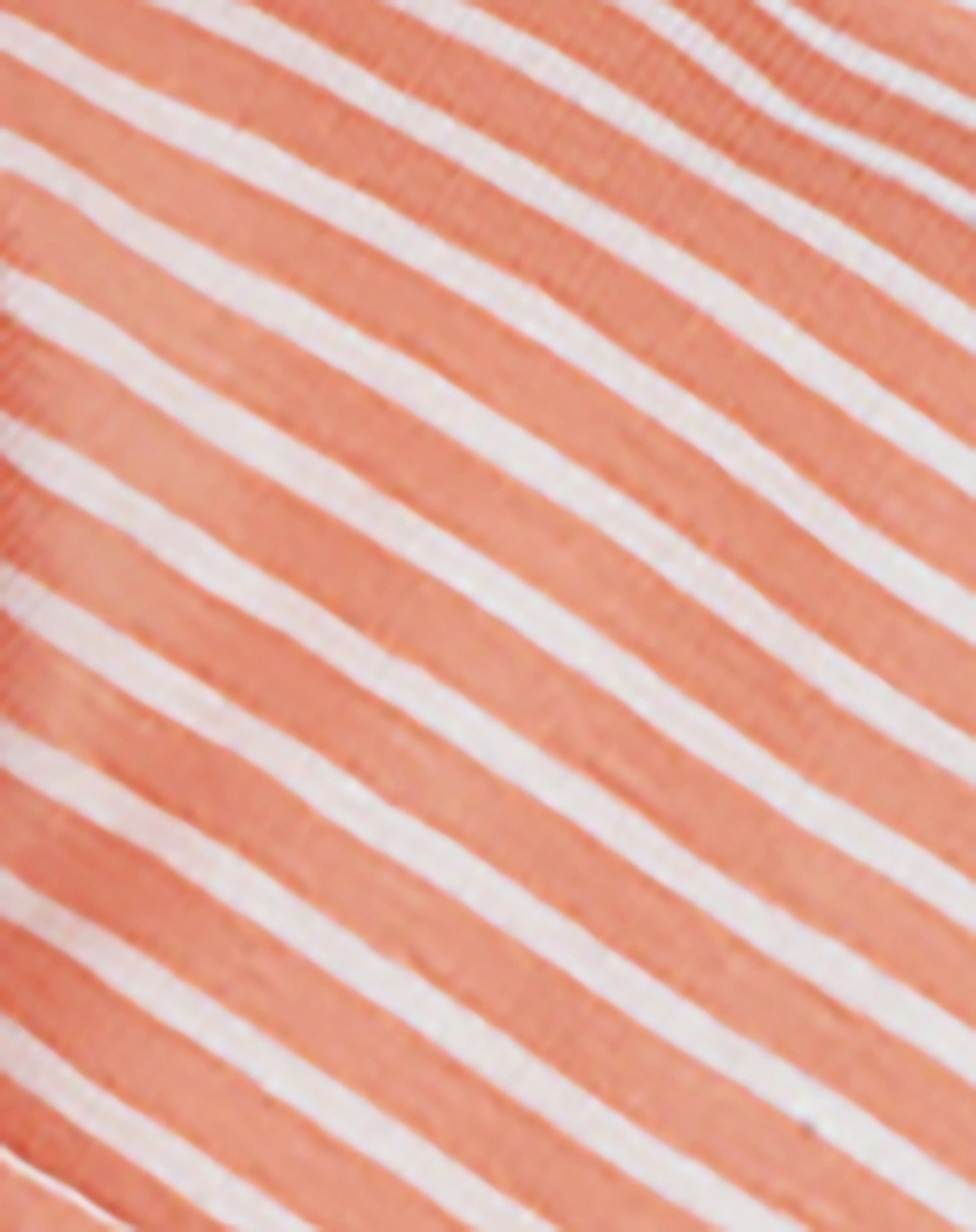 Dreieckstuch MINI in candy peach/weiß
