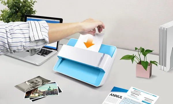 Plustek ePhoto Z300 - Scanner med papirfødning - CCD - A4/Letter - 300 dpi x 300 dpi - op til 500 scanninger pr. dag - USB 2.0