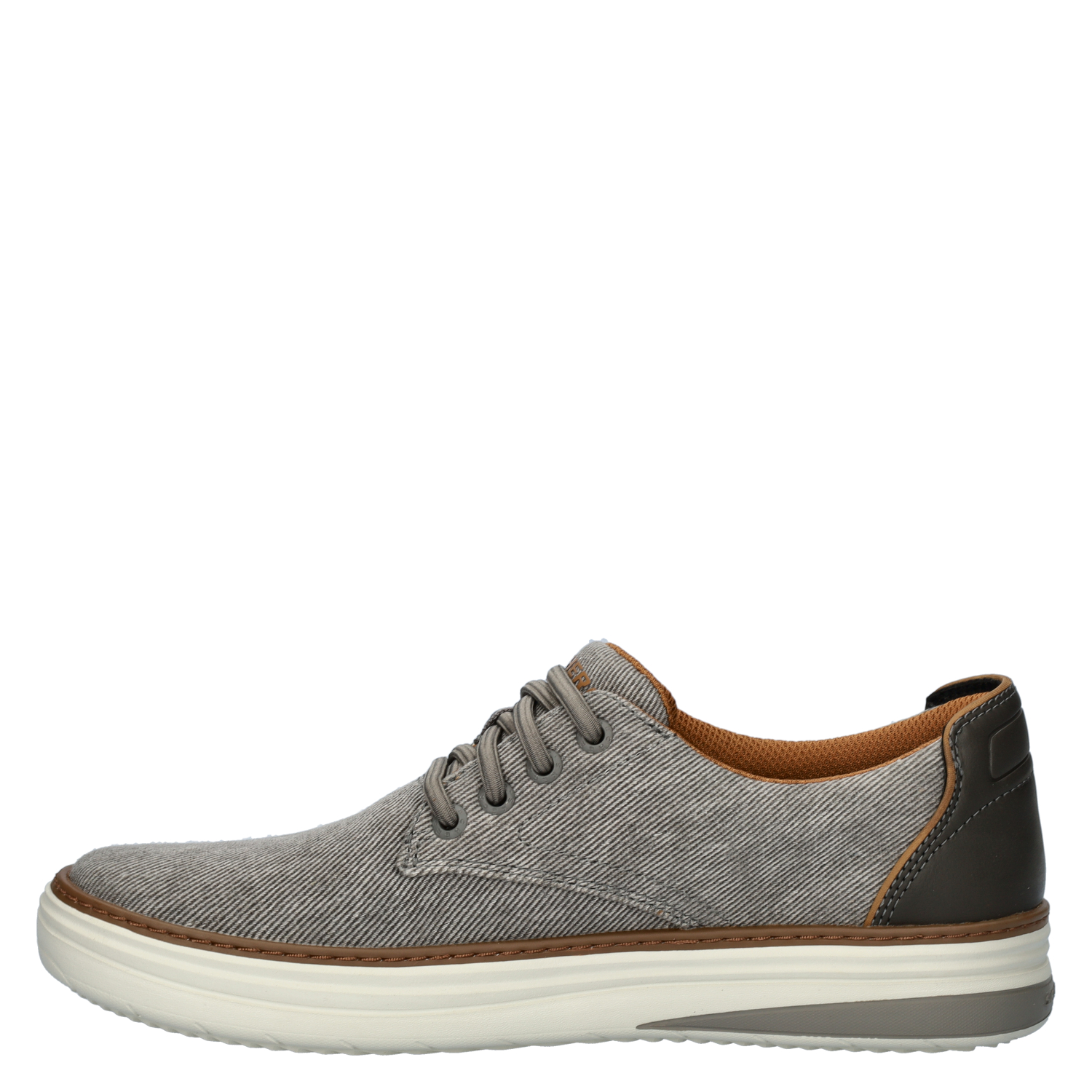Hyland heren sneaker Skechers Bruin