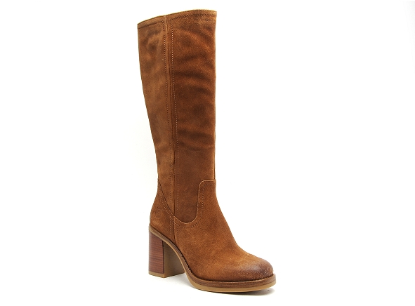 Bugatti bottes talons femme 411 abz33 1400 lillith marron