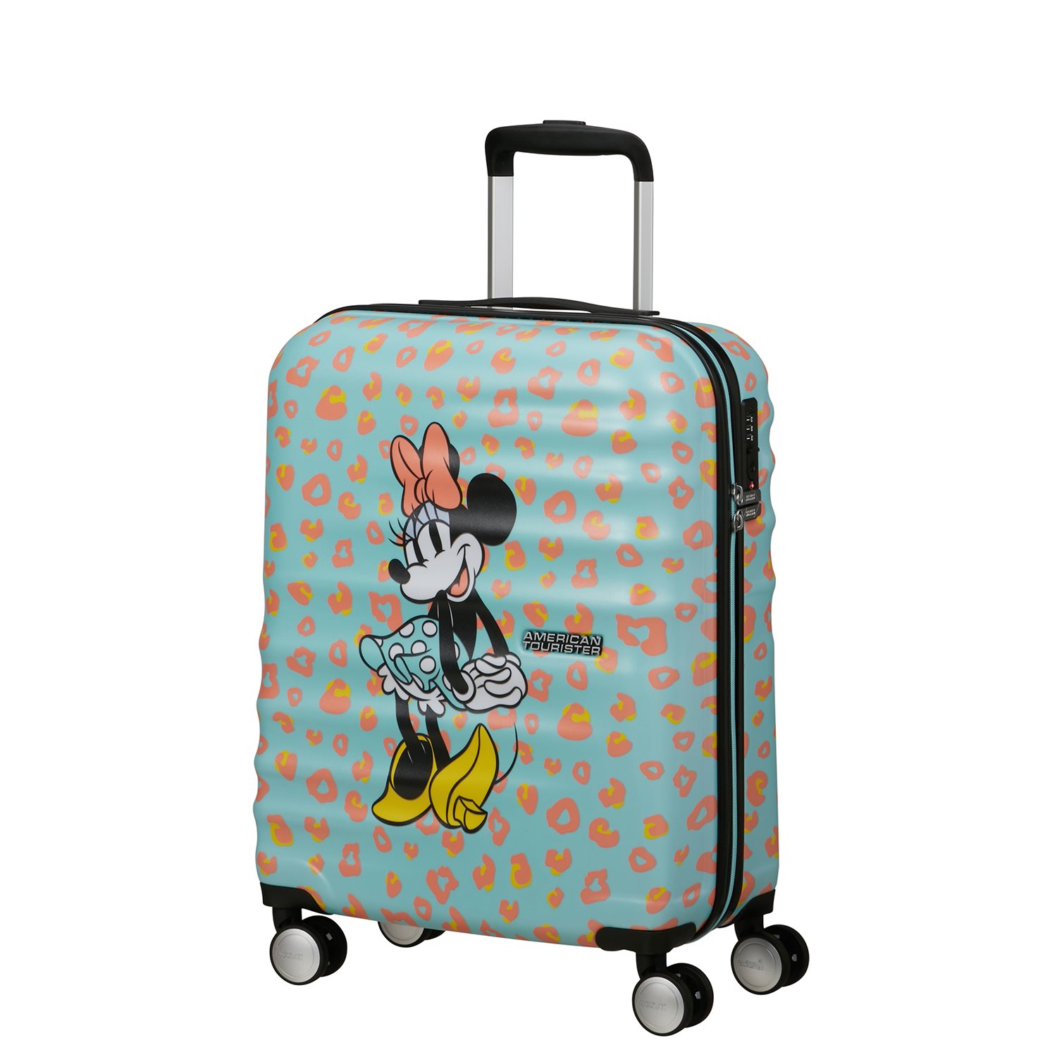 American Tourister Wavebreaker Disney Spinner 55/20 TSA minnie pastel dots