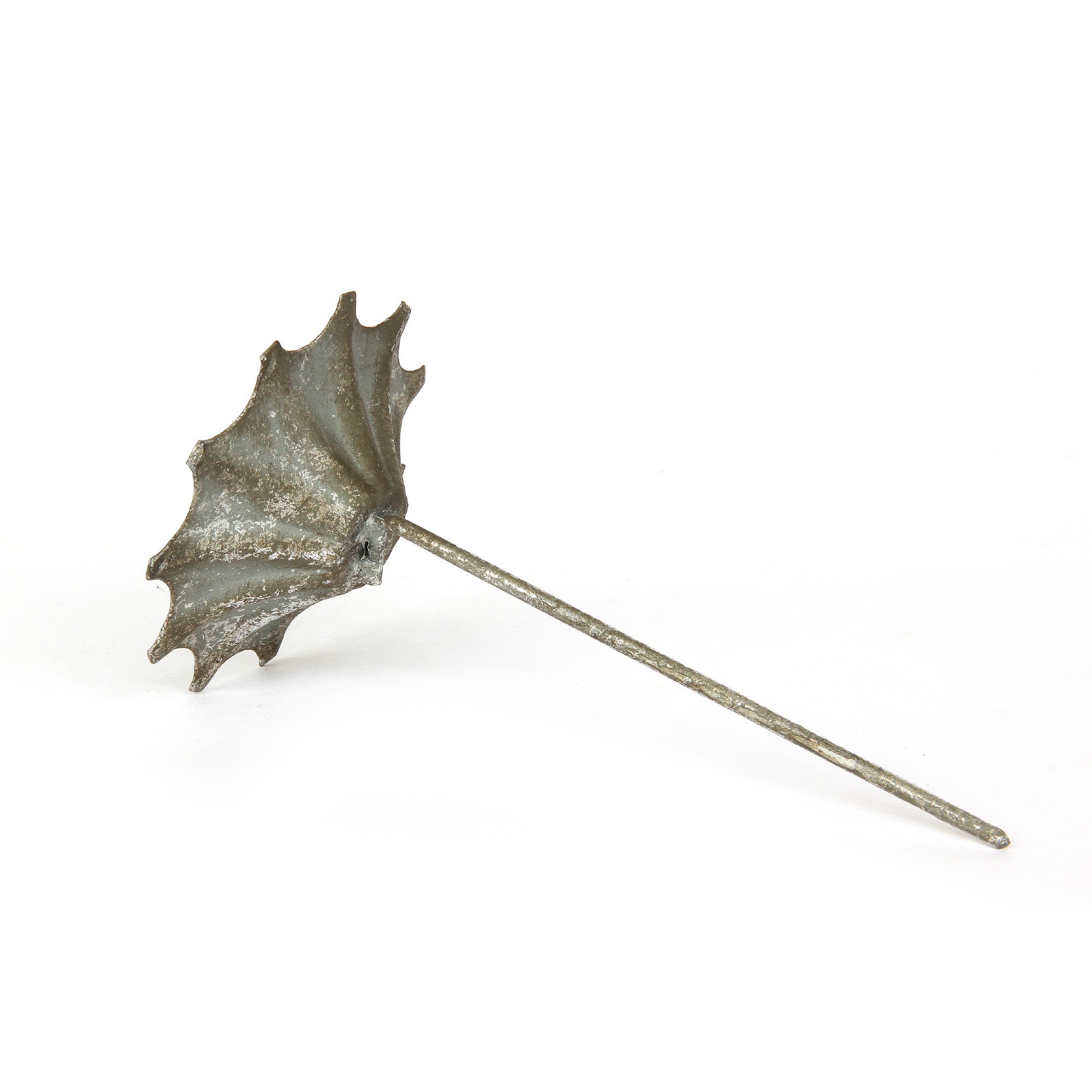 Kerzenstecker 'Anastasia', antik silber, Ø 10 cm, H 18 cm günstig bestellen