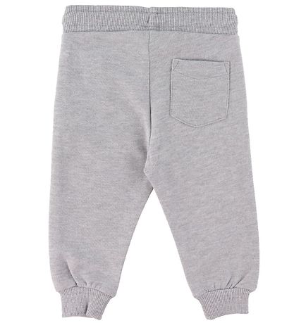 Mads N?rgaard Sweatpants - Pavo - Gråmeleret