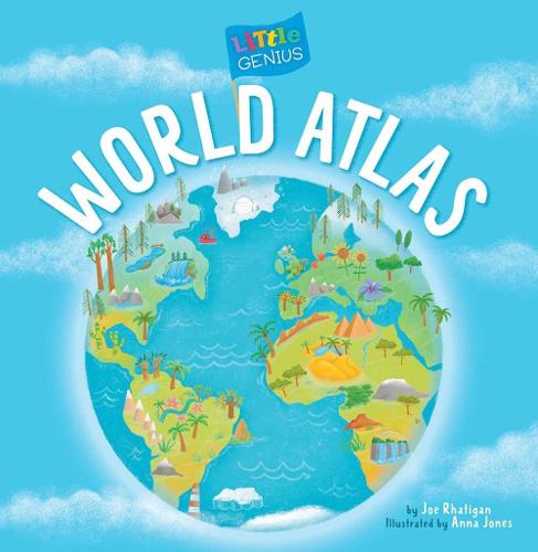 Little Genius World Atlas - Little Genius (Board book)