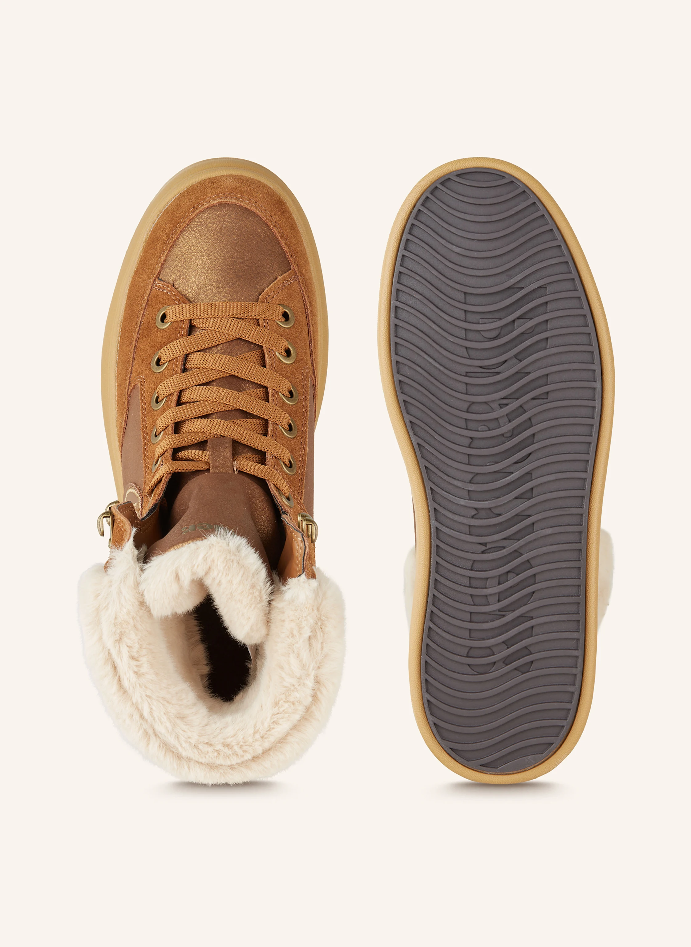 Blauer Schnürboots MARY