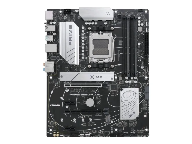 ASUS Prime B650-Plus-CSM - Bundkort - ATX - Socket AM5 - AMD B650 Chipset - USB 3.2 Gen 1, USB 3.2 Gen 2, USB-C 3.2 Gen2, USB-C 3.2 Gen 1 - 2.5 Gigabit LAN - onboard grafik (CPU påkrævet) - HD Audio (8-kanaler)