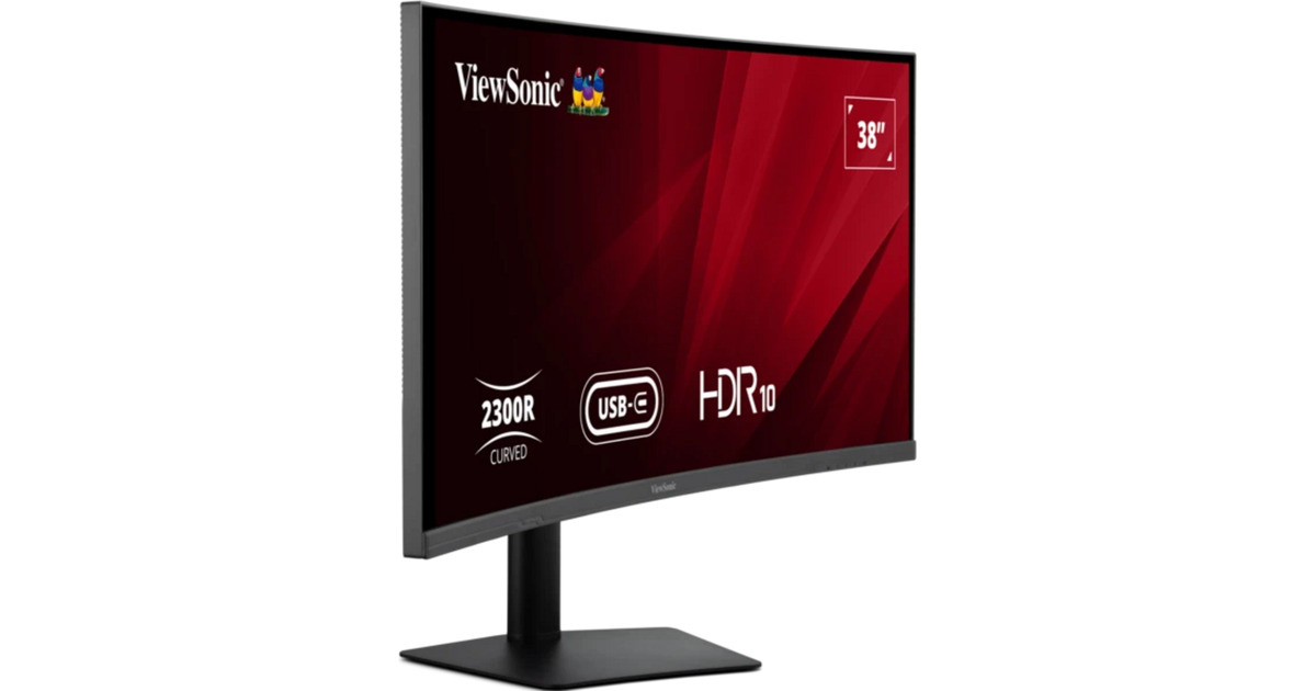 ViewSonicVA3820C UWQHD+ 21:9 Curved Monitor met USB-C Hub 38