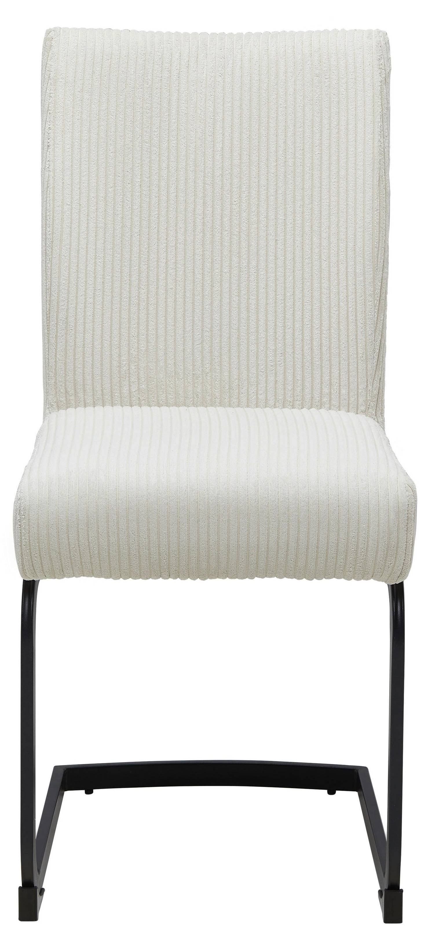 bessagi home Schwingstuhl Nelia Cord Gepolstert