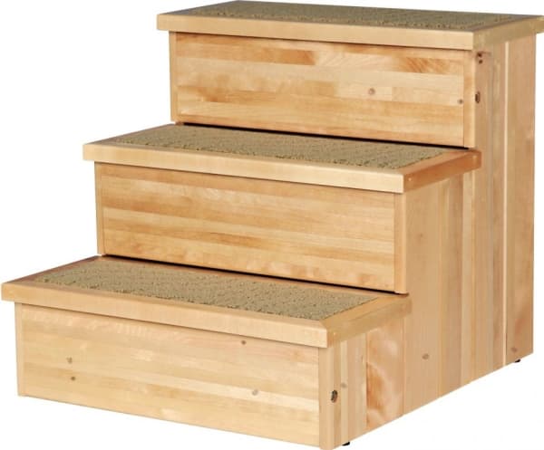 Trixie Trappe, PetStair, birketræ, 40 × 38 × 45 cm