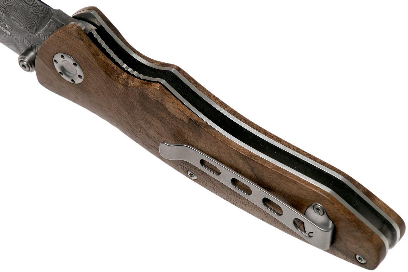 Böker Tirpitz Damast Wood Limited Edition 110192DAM zakmes