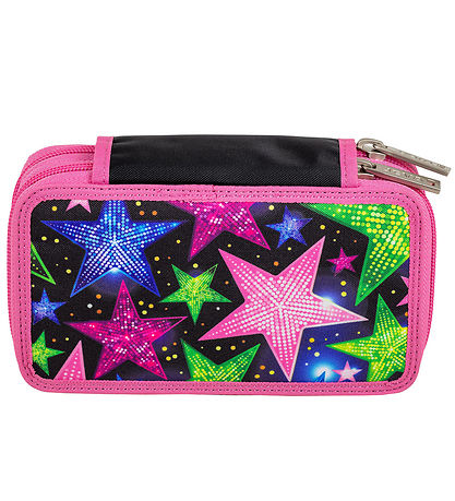 Jeva Federtasche m. Inhalt - Twozip - Shimmer Rainbow