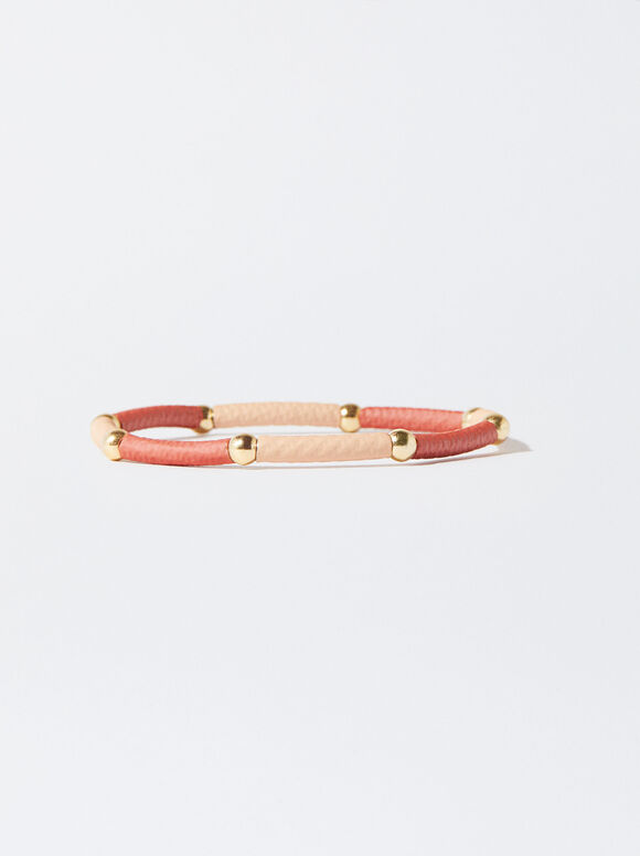 Pulseira elástica multicolorida - Multicolorida