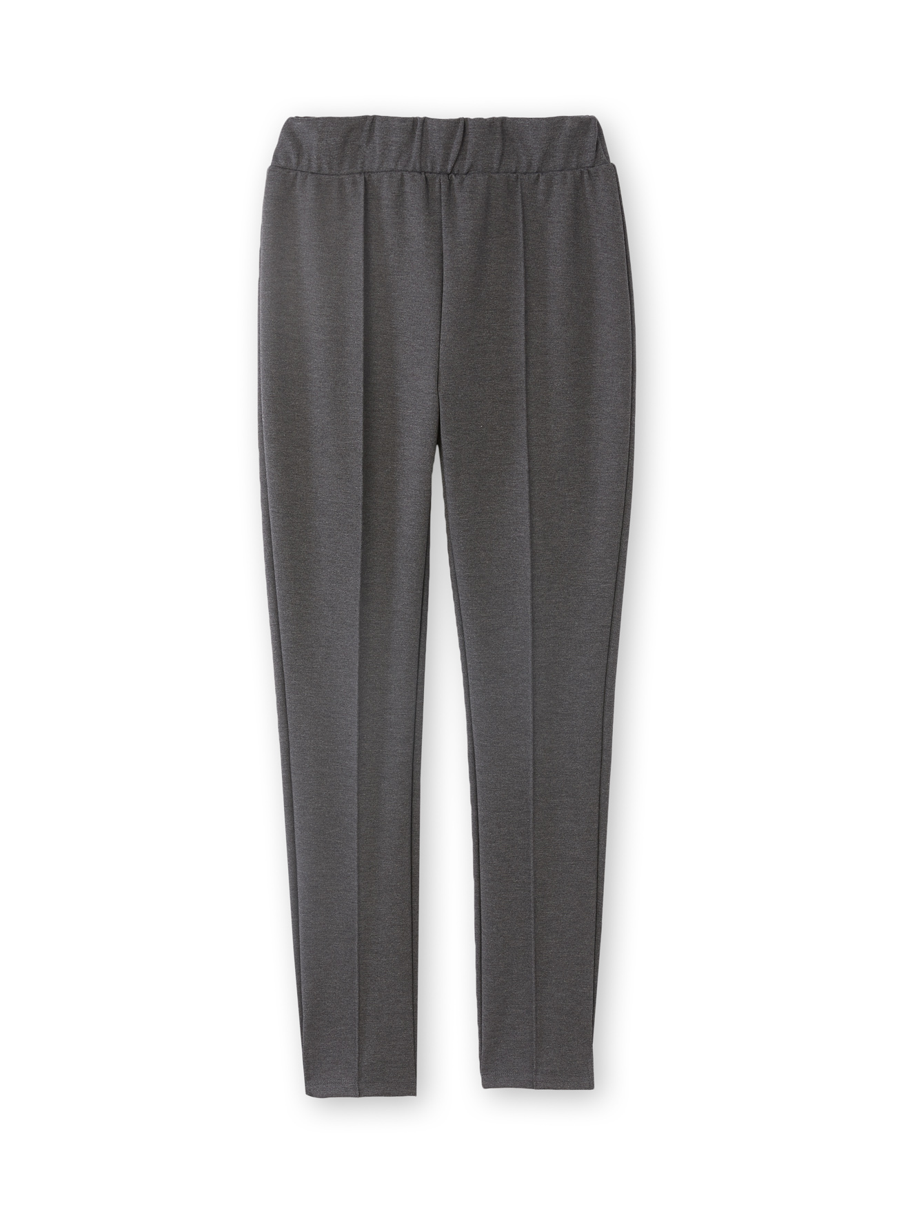 Pantalon droit élastiqué maille milano