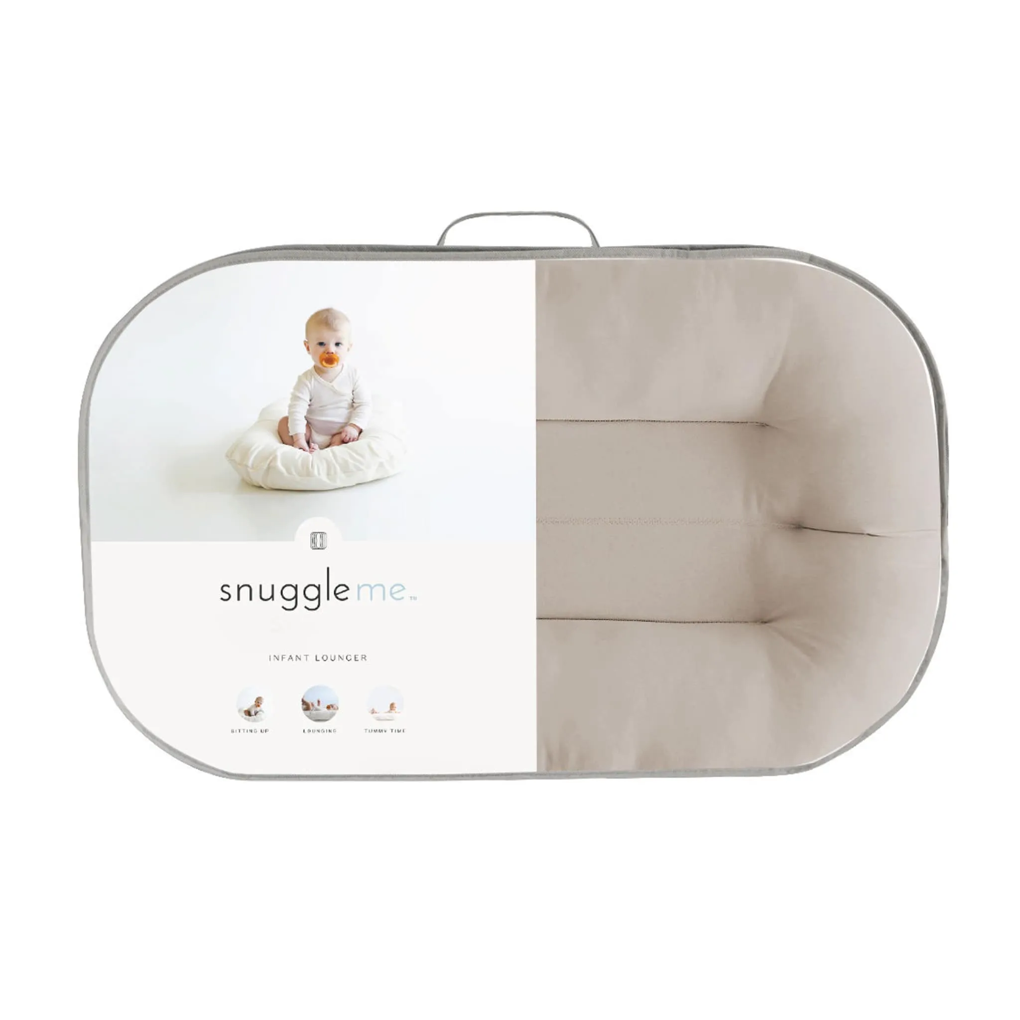 Snuggle me Coussin Organique Bare - Birch
