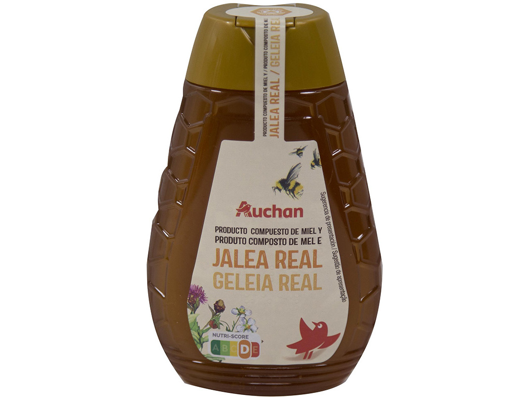 MISTURA AUCHAN DE MEL E GELEIA REAL 350 G