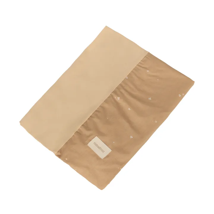 Nobodinoz Matelas à langer Stories en coton bio | Blush
