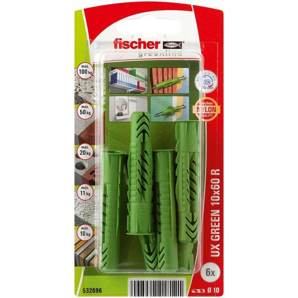 UNIVERSALPLUGG FISCHER 10X60MM SKRUE