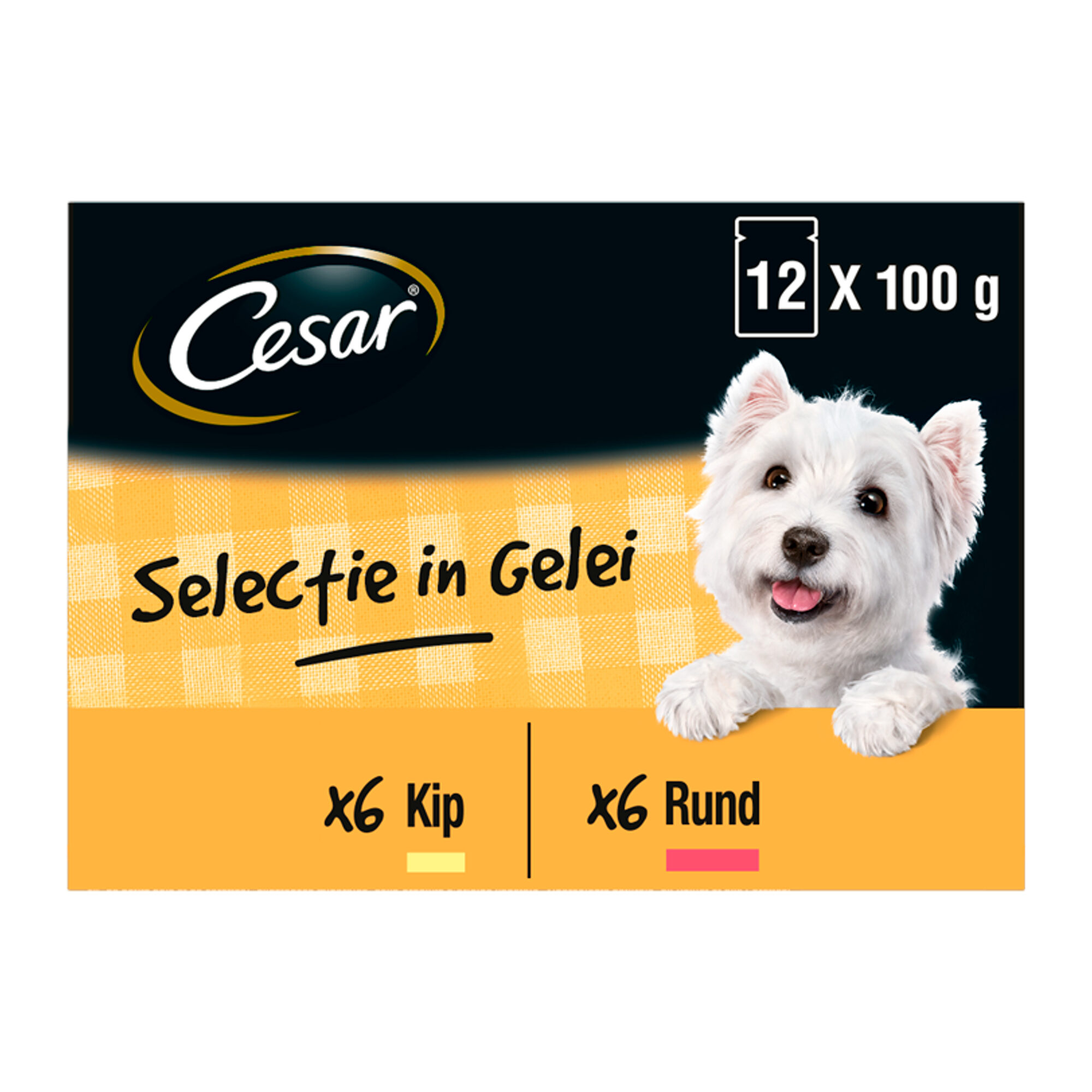 Cesar Selectie in Gelei - Pouch