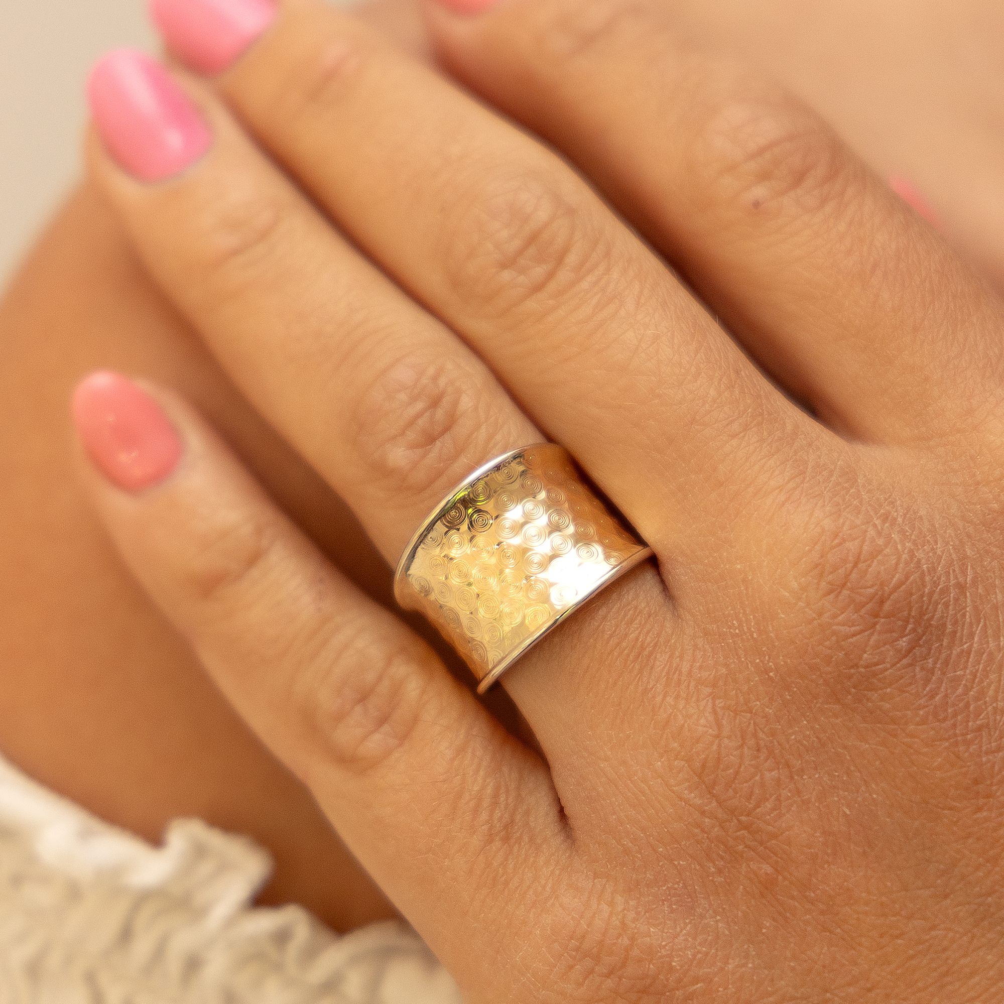 Fascination by Ellen K. Ring 333 Gold zweifarbig diamantiert