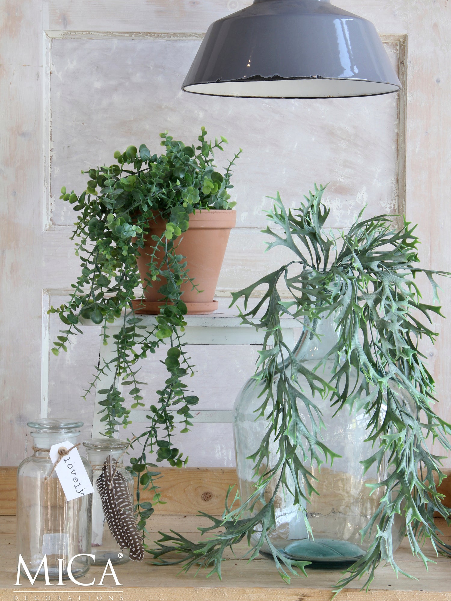 Mica Decorations kunsthangplant Eucalyptus 78 cm