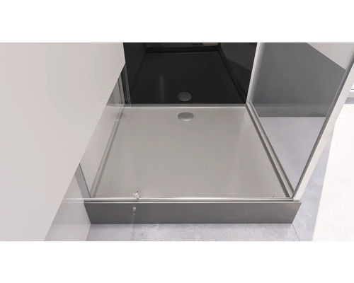 Complete douche Aurlane Study 90 x 90 x 225 cm mat zilver