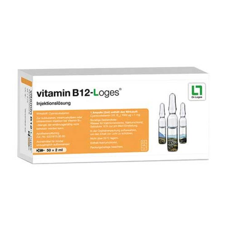vitamin B12-Loges® Injektionslösung, 50X2 ml