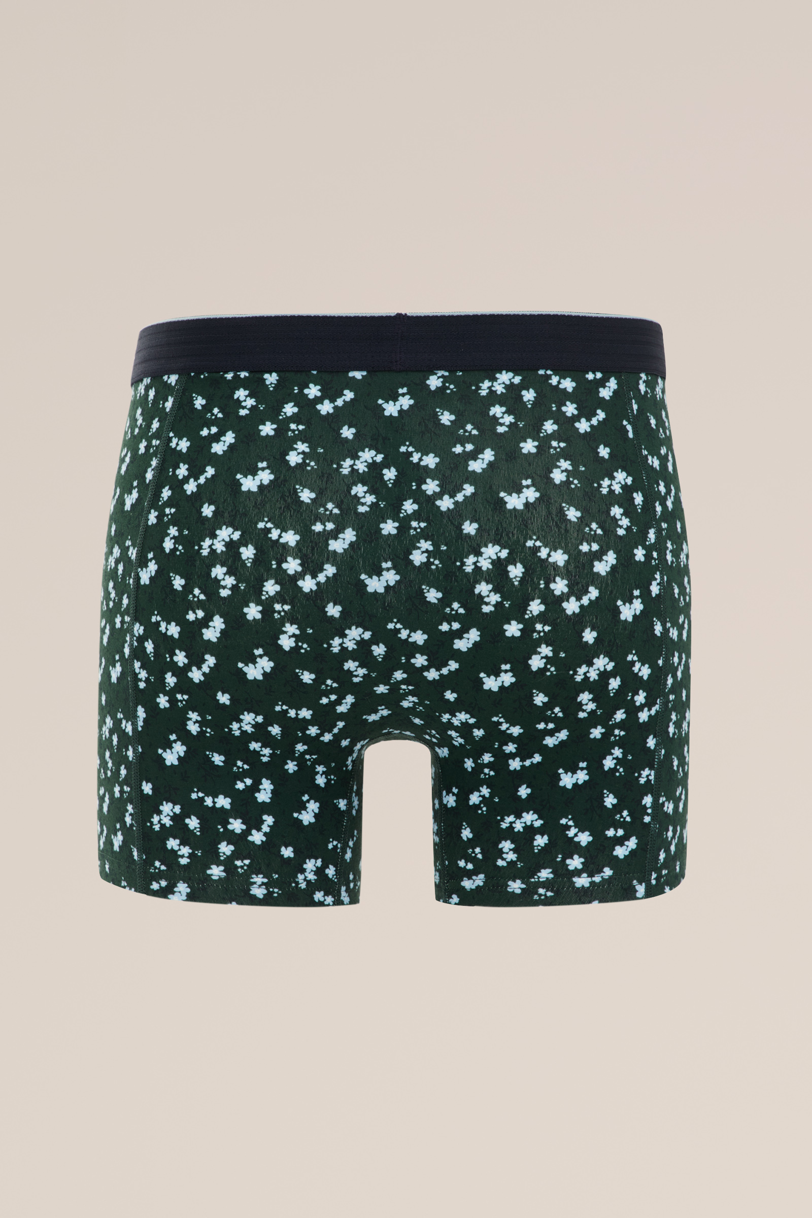 boxershort met dessin WE Fashion Donkergroen