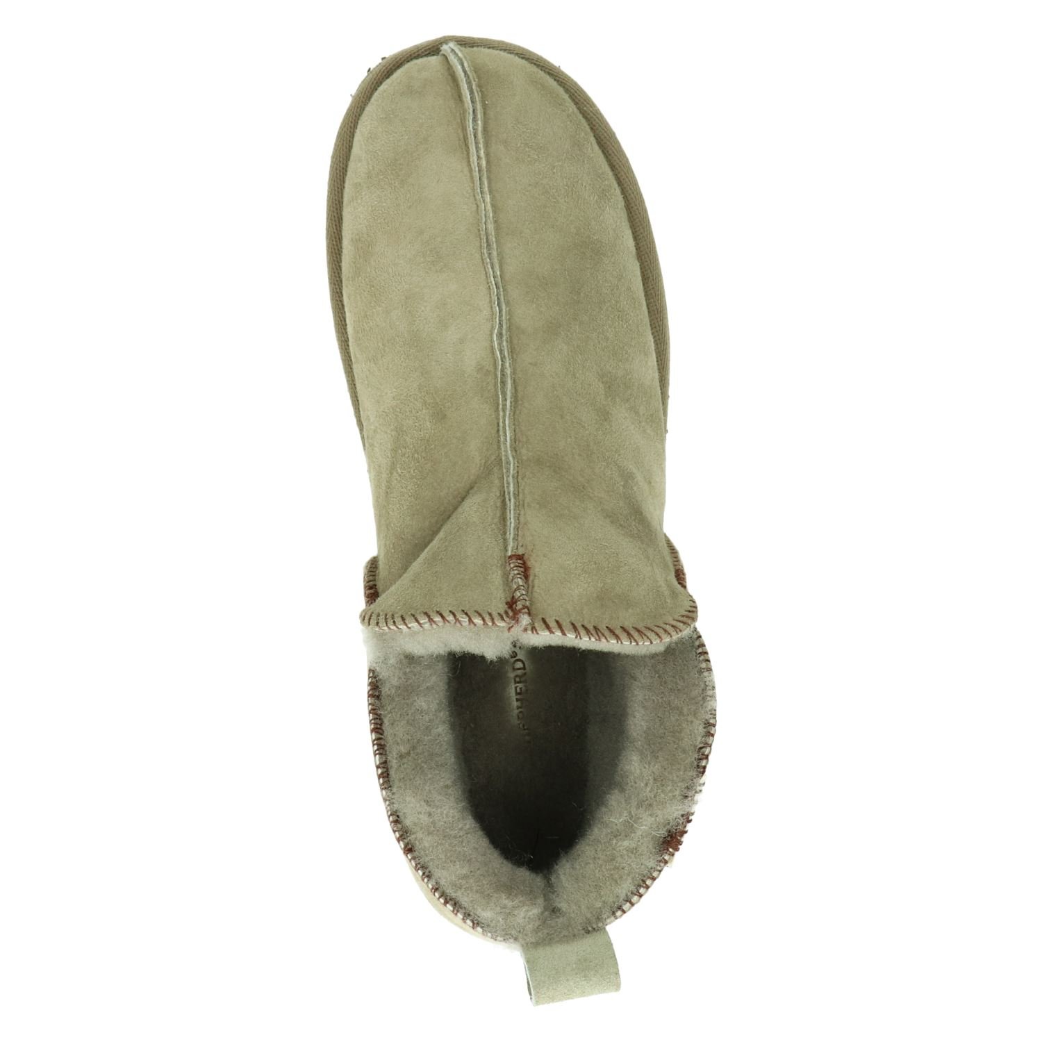Annie dames pantoffel Shepherd Taupe