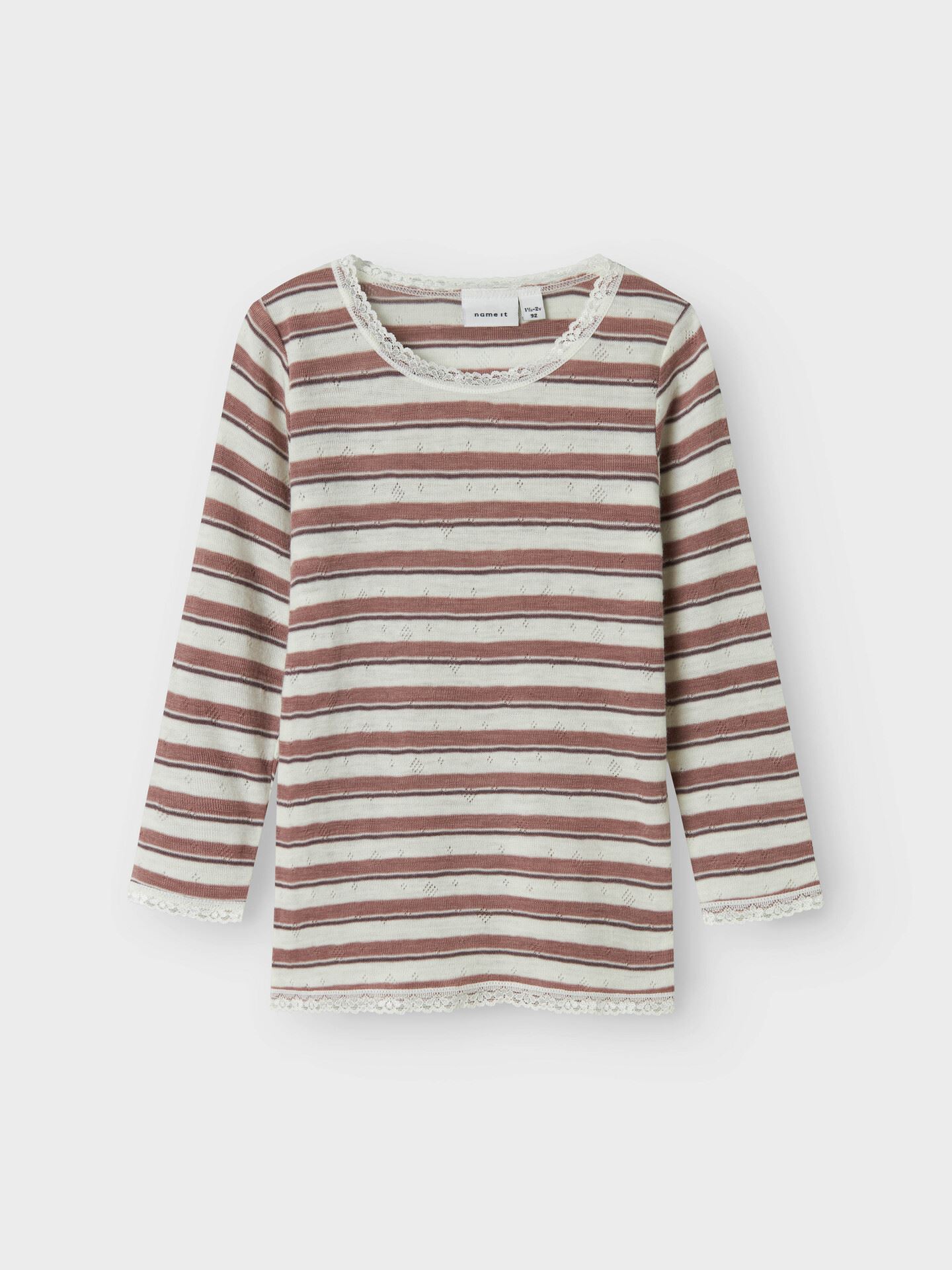 Wang Wool Needle Long Sleeve Top