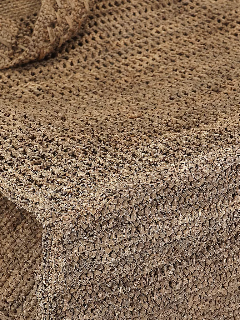 IBELIV Strohtasche - Shopper FASIKA braun
