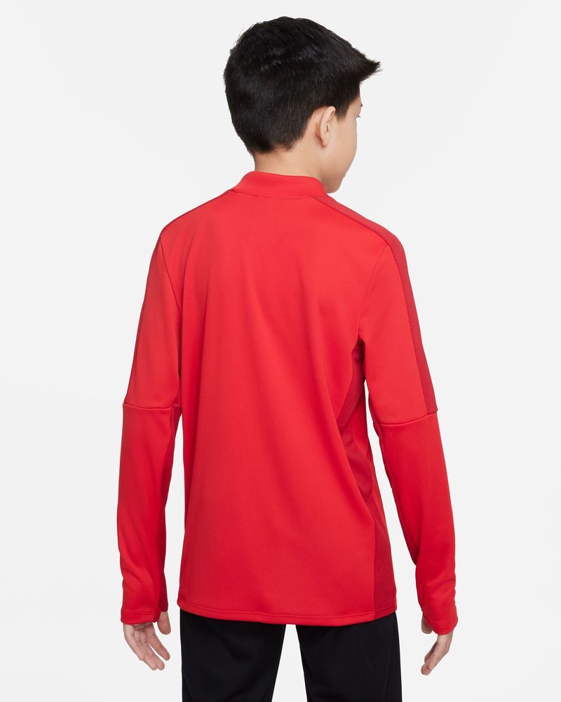 Haut d'entrainement 1/4 Zip Nike Academy 23 Rouge pour enfant
