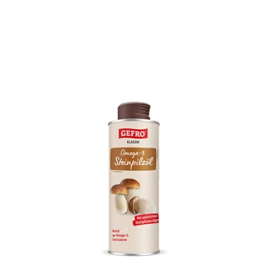 Omega-3 Steinpilzöl: mit natürlichen Steinpilzauszügen