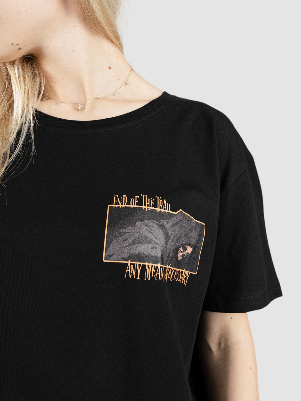 Any Means Necessary End Of Trail T-Shirt black
