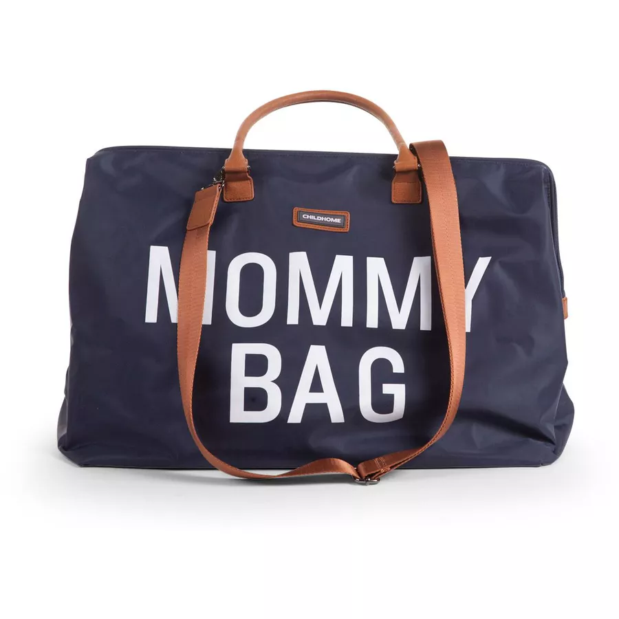 CHILDHOME Mommy Bag Groß Navy Blau