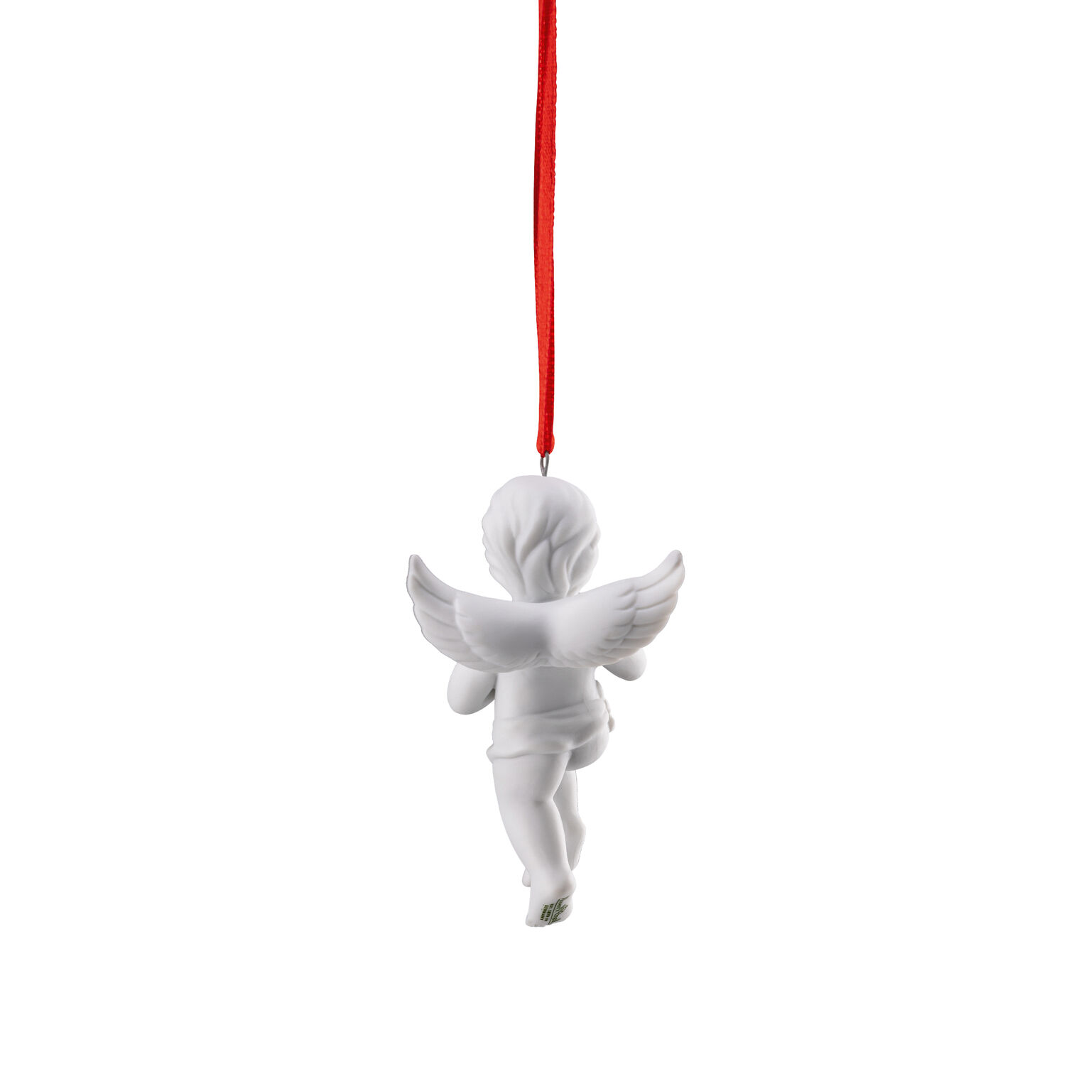 Angels Weiss matt Engel mit Glocke