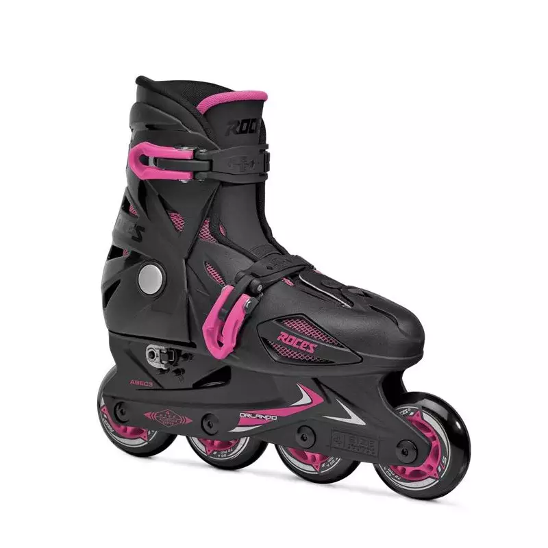 Roller ROCES roller orlando 3 noir/rose