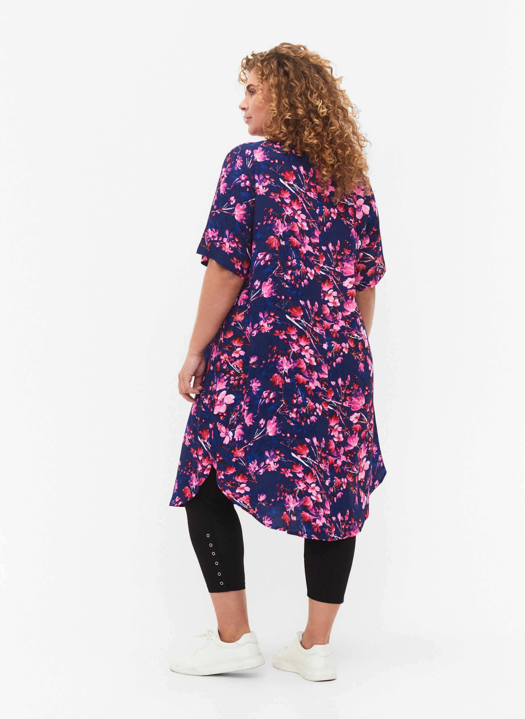 3/4 leggings med knapper
