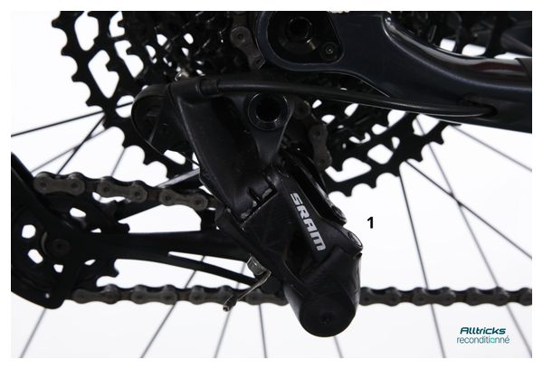 VTT Tout-Suspendu Mégamo Track 10 LTD Sram SX Eagle 12V 29' Rouge Noir 2022 - Produit Reconditionné